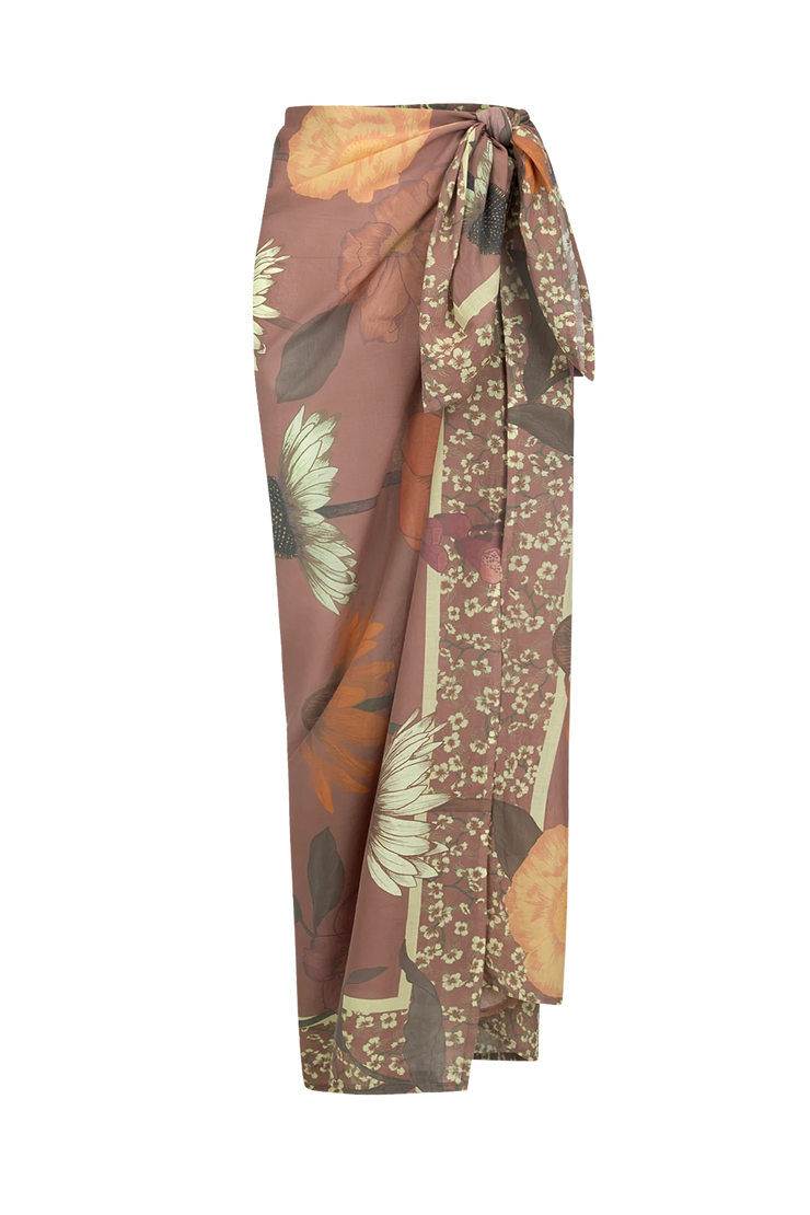 Wandering Folk Glades Sarong // Cedar