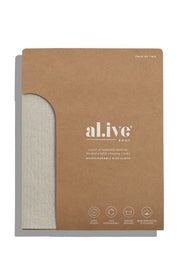 Al.ive Biodegradable Dish Cloth // Natural
